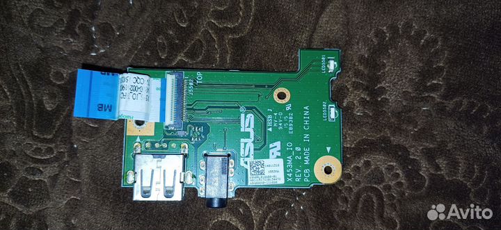 Ноутбук asus на запчасти