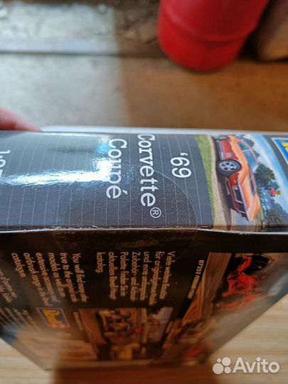 Модель revell 69 Corvette coupe 1:25 07192