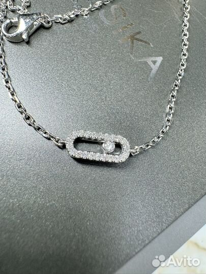 Золотой браслет messika с бриллиантами