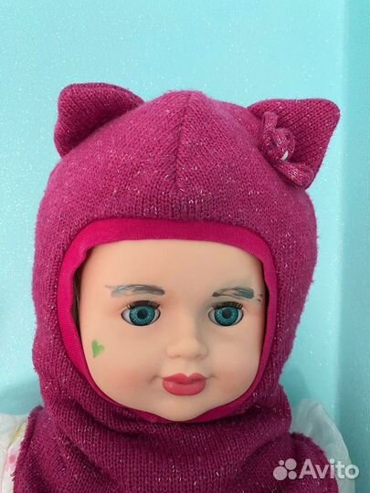 Детские демисезонные шапочки для девочек