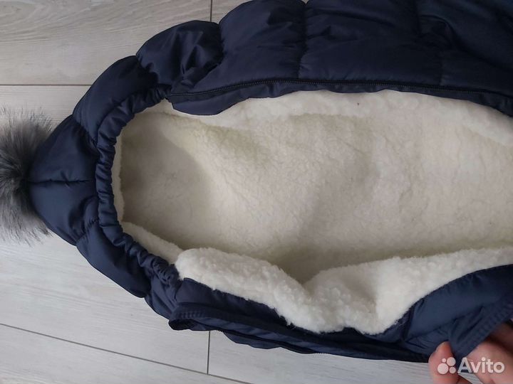 Конверт,зимний,для новорожденного