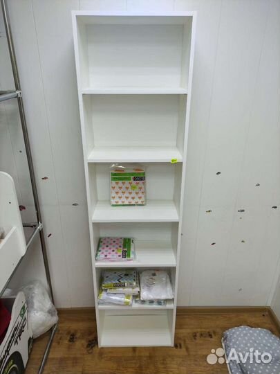 Стеллаж белый