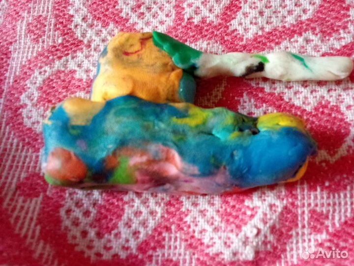 Тяжёлый танк из пластилина