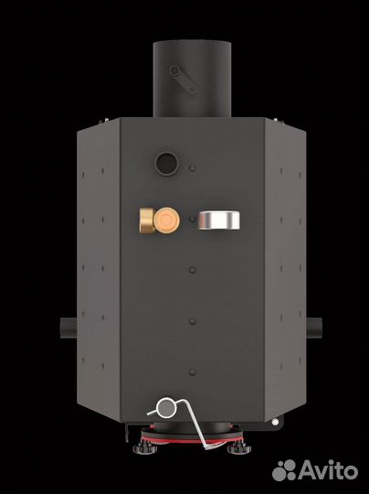 Твердотопливный котёл 65 квт