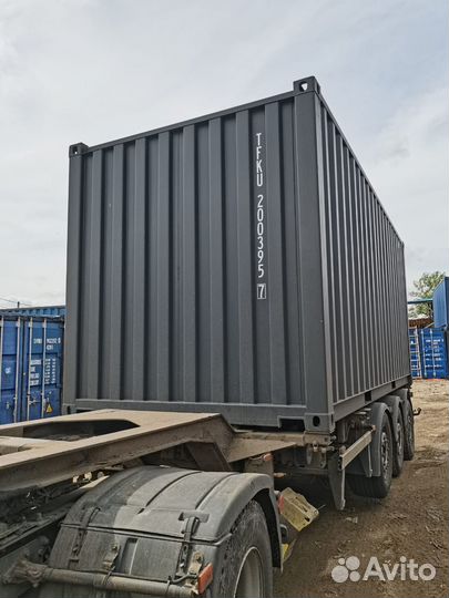 Новый морской контейнер 20 футов графит