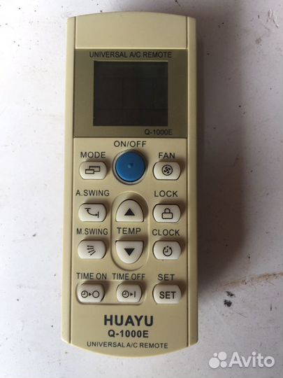 Пульты для сплит системы и телевизоров