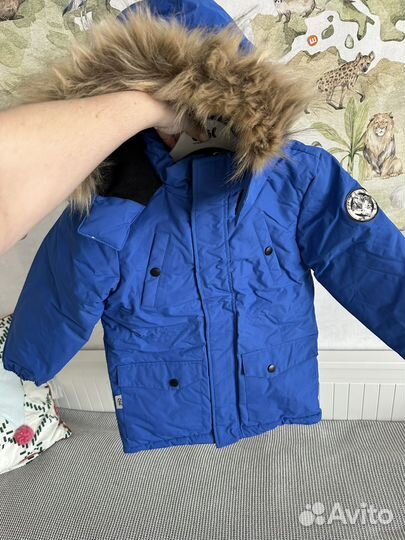 Пуховик курка 122 новая зима