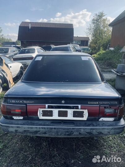 Toyota Sprinter AE91 1989г.В полный разбор