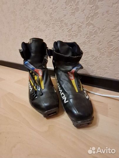 Лыжные ботинки salomon sns pilot р.38 2/3