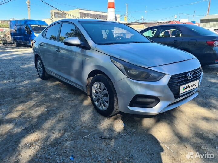 Hyundai Solaris 1.6 МТ, 2018, 190 000 км