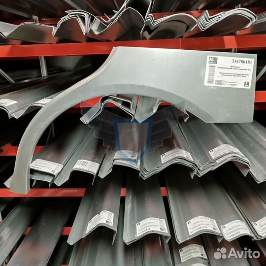 Арка левая Hyundai Accent 1999-2012 седан