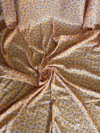 Ткань поплин с камнями