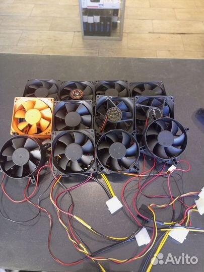 Вентиляторы 80 мм в ассортименте