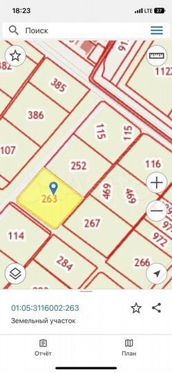 Участок 2,8 га (СНТ, ДНП)