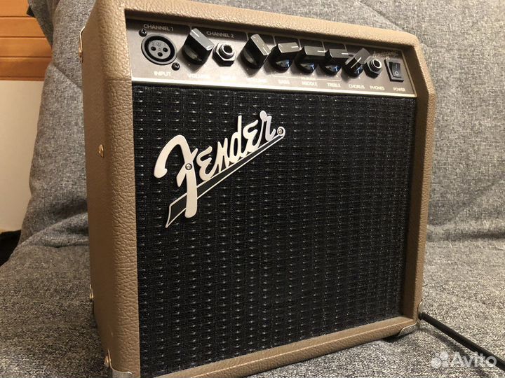 Комбоусилитель fender acoustasonic 15