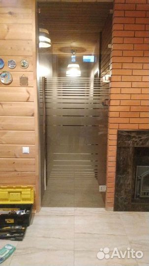 Раздвижные стеклянные двери