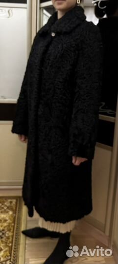 Каракулевая шуба premium качества 46 размер