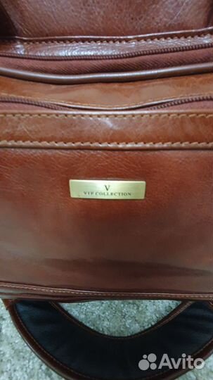 Мужской кожаный портфель