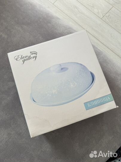 Новая блинница фарфор