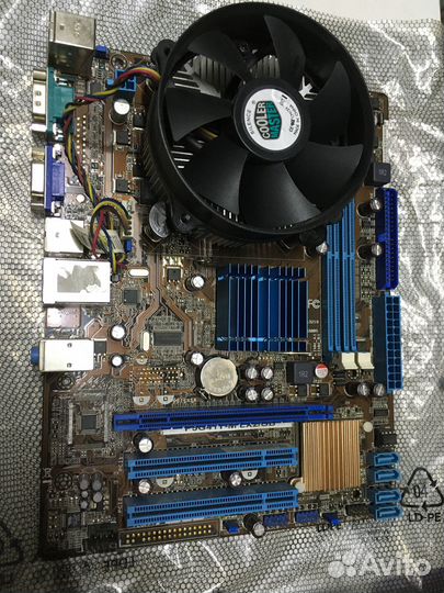 Комплект Asus P5G41T-M LX2/GB + Core 2 Quad Q8300