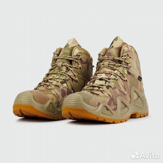 Ботинки Lowa Zephyr GTX MID Camo Green