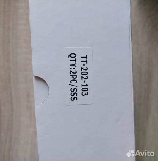 Крепление стекло-стекло, штанга 103 мм