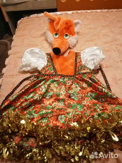 Новогодний костюм для девочки 104 110