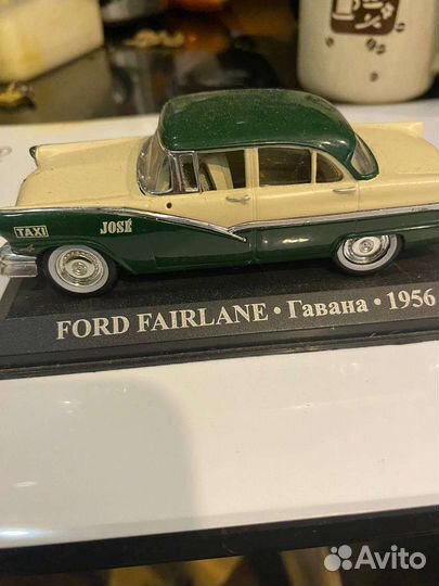 Машинка Gdz.ru ford fairlane. Гавана-1956год