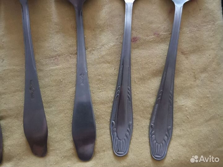 Ложки вилки нержавейка СССР