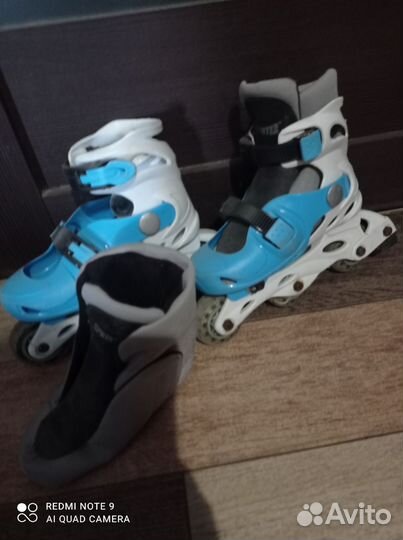 Роликовые коньки детские