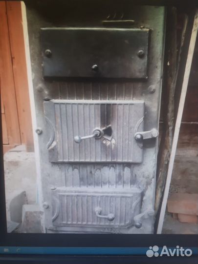 Твердотопливный котел чугунный бу кмч 6 секци