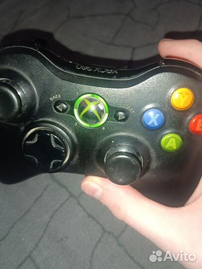 Геймпад xbox 360 беспроводной