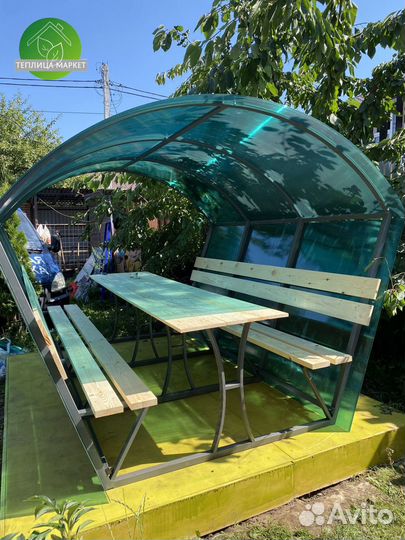 Беседка Premium. Доставка и грунтозацепы в подарок