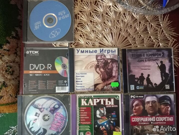 Компьютерные игры на дисках