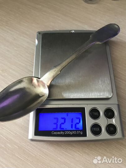 Ложка серебро 1872 год - 84 проба (царская) чайная