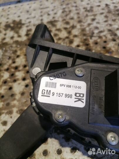 Педаль газа Opel Astra H