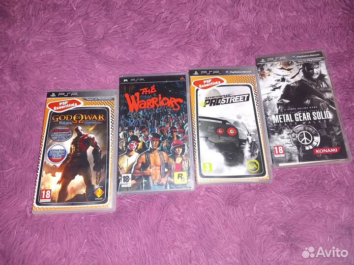 PSP Диски с Играми, Есть редкие