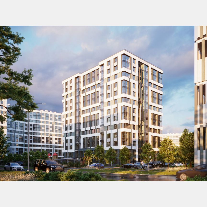 Квартира-студия, 27,4 м², 9/13 эт.