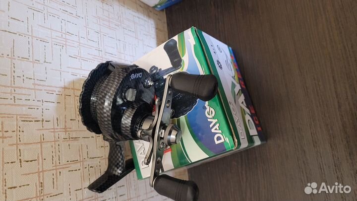 Катушка мультипликаторная зимняя dayo ICE reel