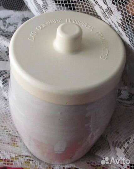 Банка-бочонок керамика для сыпучих и др.СССР