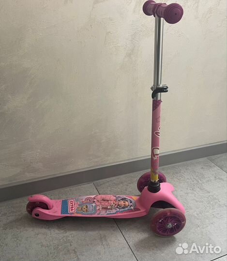 Самокат детский трехколесный бу