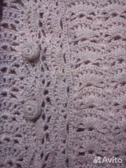 Ажурный жилет