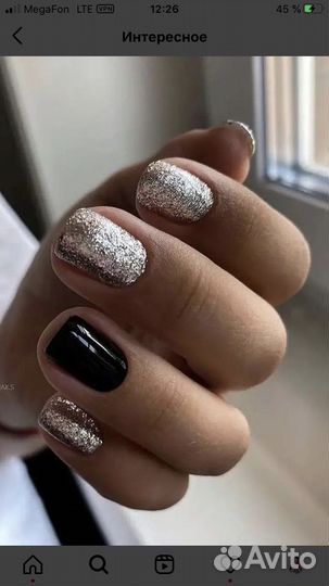 Маникюр с покрытием гель лак