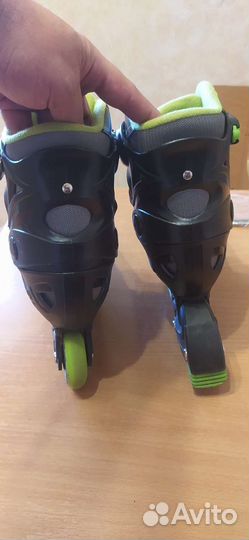 Роликовые коньки детские раздвижные