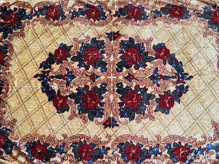 Скатерть покрывало плюш СССР