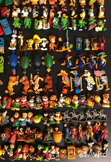 Серии коллекции киндер сюрприз 90-е ландрин чупа