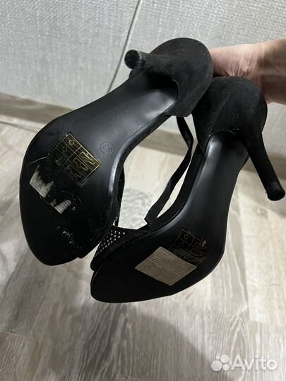 Туфли женские 36 размер замшевые