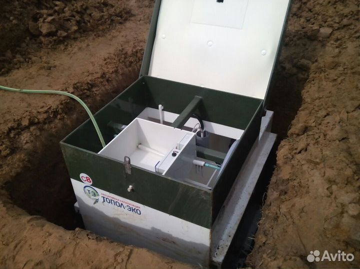 Септик для дома и дачи. Установка под ключ