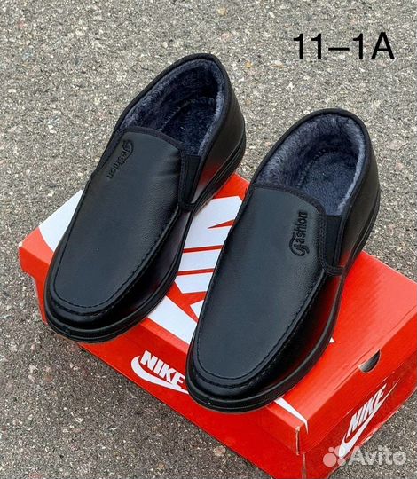 Мокасины мужские