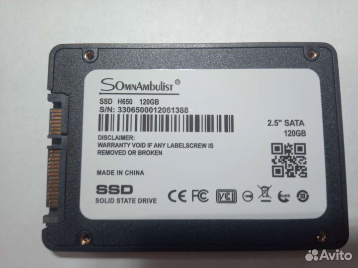 SSD 120-128-240 Gb новый